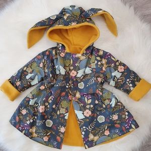 European custom baby bunny jacket